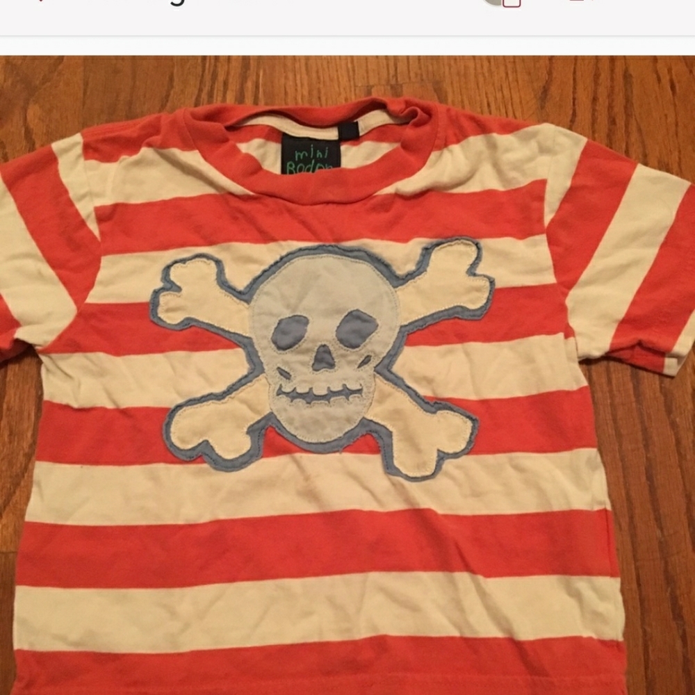 Mini boden short sleeve shirt